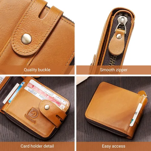 Vista 3 de bill heart B15, Marrón, Minimalista