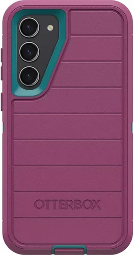 Vista 11 de OtterBox Galaxy S23+ (Solo) - Funda Defender Series - Negra, Resistente y Duradera - con Protección de Puertos - Solo Funda - Protección contra