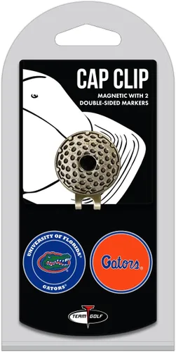 Vista 34 de Team Golf NCAA - Clip para gorra de golf con 2 marcadores magnéticos de esmalte de doble cara extraíbles, se fija fácilmente a los sombreros