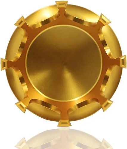 Vista 6 de Cubierta de Tapa de Gasolina para Motocicleta de Aluminio Estilo Corona Universal Tapa de Tanque de Combustible compatible con Harley Sportster XL