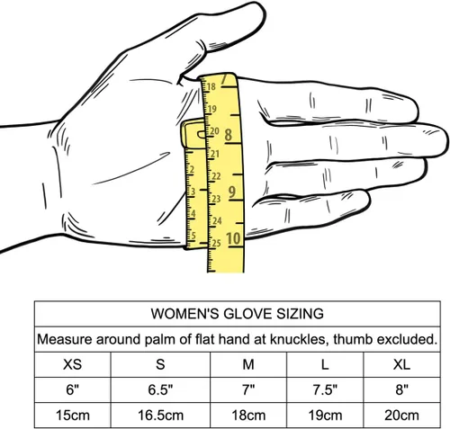Vista 5 de Guantes clásicos con forro de cachemira de cuero para mujer