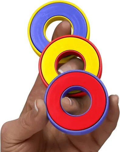 Vista 5 de Trainers Warehouse SwingOs Aumenta el enfoque, reduce el estrés Juego de 24 juguetes antiestrés en caja (Swingos 24)