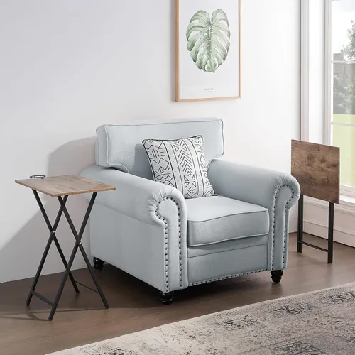 Vista 30 de VECELO Bandeja plegable de TV para comer, juego de 2, mesa portátil para cena/merienda con portavasos para sofá, sala de estar y espacio pequeño