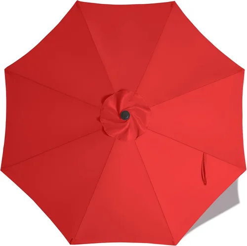 Vista 90 de ABCCANOPY Sombrilla para Exteriores de 7.5 pies, Repuesto de Cubierta Superior Compatible con 6 Varillas (Azul)