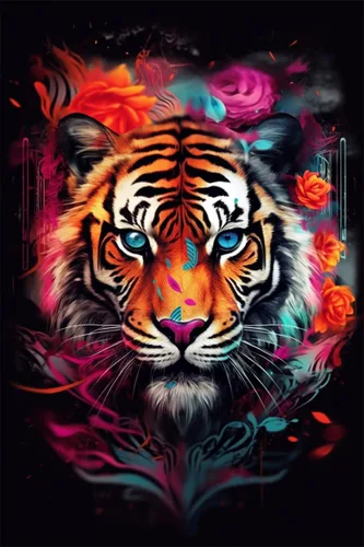 Puzzles for Adults 300 Pieces Jigsaw Puzzles Colorful The King of The Forest Formation Wooden DIY Home Decor Wall Art Game Toy Gift for Dad Mom Wife