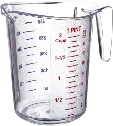 Vista 6 de Taza medidora de plástico de 1 taza