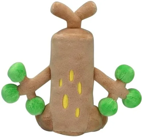 Vista 2 de Pokémon Center: Sudowoodo Sitting Cuties Felpa, 6 ¼ pulgadas