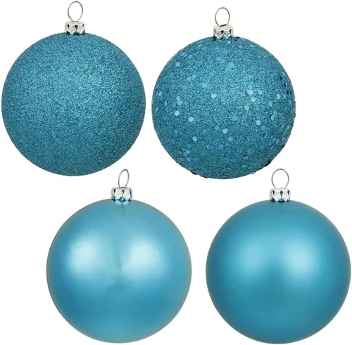 Vista 31 de Vickerman Adorno de bola de caramelo de oro antiguo de 10 pulgadas