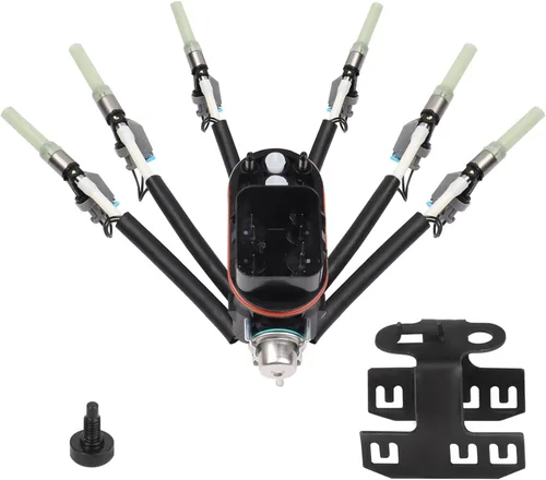 Vista 6 de Inyectores Spider 4.3L, FJ503 Inyector de combustible 6 cilindros para Chevy Express Silverado P30 K1500 GMC Savana Jimmy Chevrolet Oldsmobile