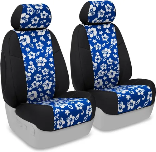 Vista 16 de Coverking Custom Fit Front 50/50 Bucket Seat Cover for Select Mercedes-Benz CLK-320/430/55 AMG Models - Neoprene (Black)
