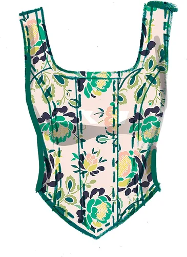 Vista 5 de McCall's Misses' Knit Corset Tops - Kit de patrón de costura, código de diseño M8364, tallas 16-18-20-22-24