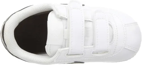 Vista 2 de Nike - Tenis Cortez Basic SL para niño color blanco y negro
