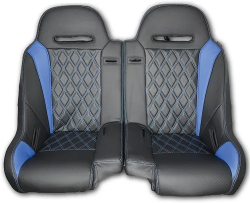 Vista 20 de Asientos de suspensión Apex para Polaris RZR (Asientos tipo cubo (par) delantero/trasero, azul)