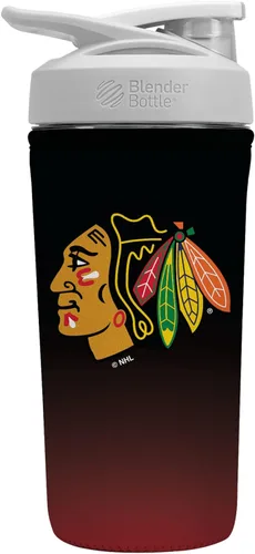 Vista 4 de Sok It BotlSok NHL - Funda de neopreno aislada para batidora de proteínas (Anaheim Mighty Ducks, se adapta a licuadora de 28 onzas)