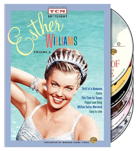 TCM Spotlight Esther Williams, Vol. 2 (Thrill of a Romance Fiesta This Time for Keeps Pagan Love Song Million Dollar Mermaid Easy to Love) DVD