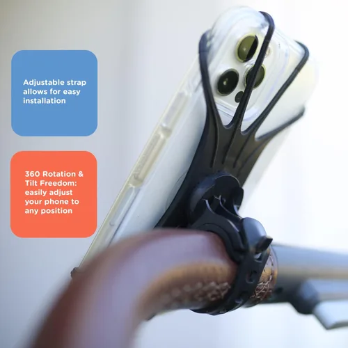 Vista 5 de Nuby Paquete de 2 soportes universales de silicona para teléfono