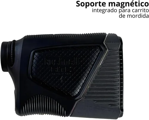 Vista 4 de Bushnell Pro XE Golf Laser Rangefinder, Black/Silver, Large