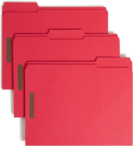 Vista 13 de Smead carpeta reforzada tamaño carta, 50 por caja, Azul