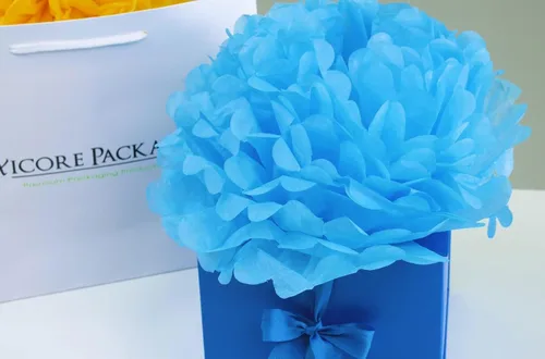 Vista 7 de Flexicore Packaging® Papel de seda para envolver regalo Tamaño: 15 x 20 pulgadas 100 hojas Papel de seda a granel sin ácidos