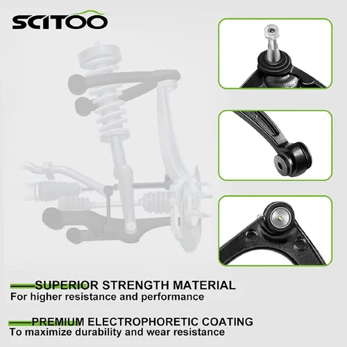 Vista 2 de SCITOO 1 pieza de suspensión K643089 - Brazo trasero trasero - Driver apto para Chrysler 200 2011-2014 para Chrysler Sebring Convertible 2007-2008