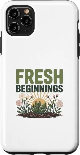Vista 13 de Fresh Beginnings Bloom Where Dreams Plant Seeds Case for iPhone 16