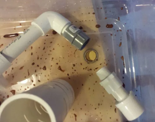 Vista 7 de Aquaponics Auto Bell Siphon Kit 4 12" Media or Smaller Grow Bed Kitchen Garden! Over 7000 Siphons Sold Worldwide! Buy With Confidence!