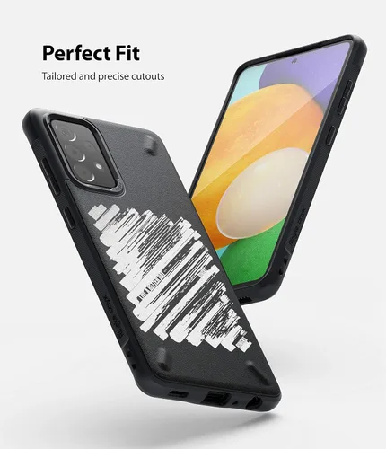 Vista 4 de Ringke Onyx - Funda compatible con Samsung Galaxy A52s 5G/Galaxy A52 5G/Galaxy A52, resistente a prueba de golpes, textura antideslizante