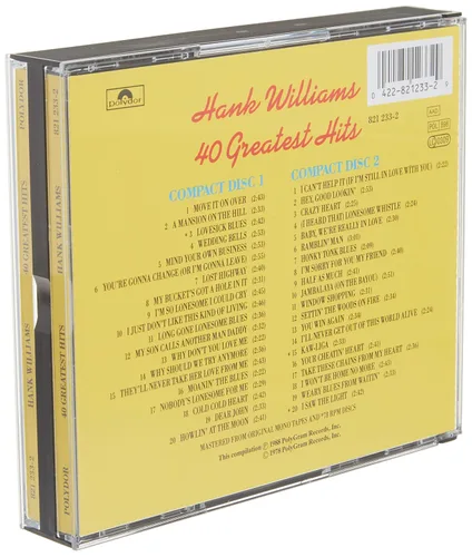 Vista 4 de Hank Williams - Los 40 mejores éxitos