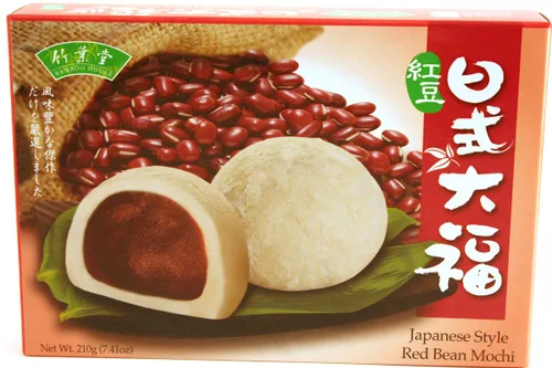Mochi estilo japonés (frijol rojo) - 7.41 onzas (paquete de 1)