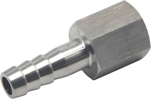 Vista 2 de HFS (R) 1/4" manguera Barb to 1/4" NPT hembra adaptador de acero inoxidable 304