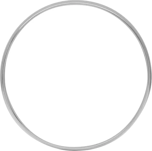 Vista 3 de Anillo de boda para mujer, oro blanco, rosa o amarillo de 4 mm. clásico, sencillo, simple, argolla de matrimonio de 10 quilates o 14 quilates