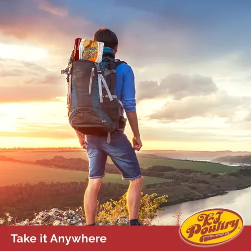 Vista 9 de KJ Poultry Comidas preparadas Kosher – Carne de carne y kugel de ternera, comidas de carne MRE listas para comer, comida de shabbos (paquete de 1)