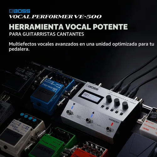 Vista 2 de Unidad multiefectos BOSS VE-500 Vocal Performer