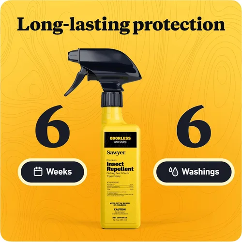Vista 4 de Sawyer Productos Repelente de insectos de permetrina premium para ropa, equipo y tiendas de campaña
