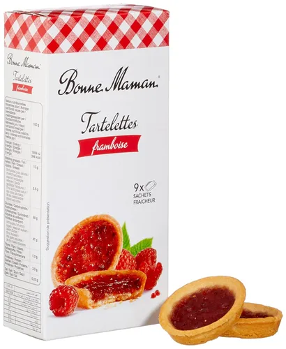 Bonne Maman Tarteletas framboises 4.76 oz