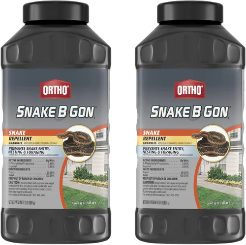 Vista 10 de Ortho Snake B Gon1 - Gránulos repelentes de serpientes, 2 libras.