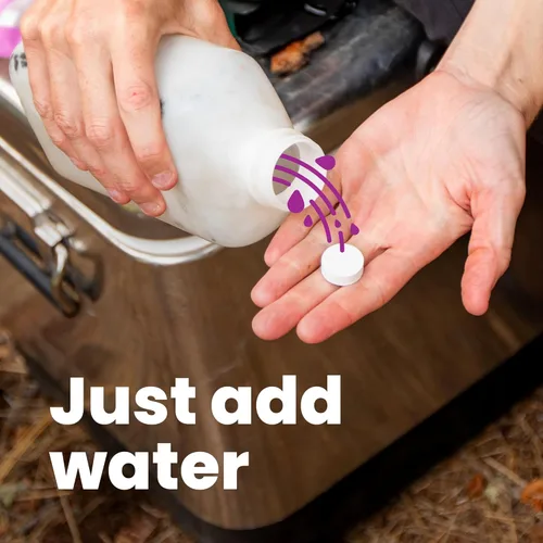 Vista 3 de PACT Toallitas de baño (paquete de 100) Toallitas de inodoro comprimidas para camping, mochileros, viajes al campo