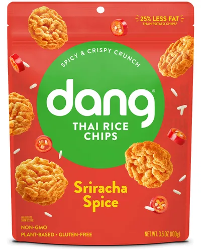 Vista 9 de Dang Single - Porciones individuales de galletas de arroz, receta original, 24