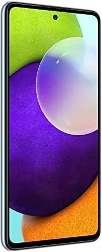 Vista 4 de SAMSUNG Galaxy A52 (SM-A525FDS) Dual SIM, 128 GB 6 GB RAM, GSM desbloqueado de fábrica de 6.5 pulgadas, versión internacional - Sin garantía - Azul