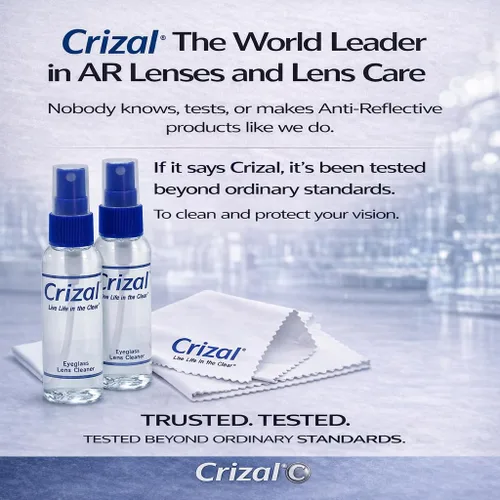 Vista 3 de Crizal Paños de limpieza para gafas, paquete de 12 unidades, microfibra de alta calidad, paño más seguro para lentes AR, mejor valor a granel