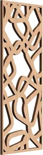 Vista 22 de Ekena Millwork WALW10X25X0250ACMRO Acme - Paneles decorativos de pared de madera con calado, 9 3/8 pulgadas de ancho x 24 3/8 pulgadas de alto