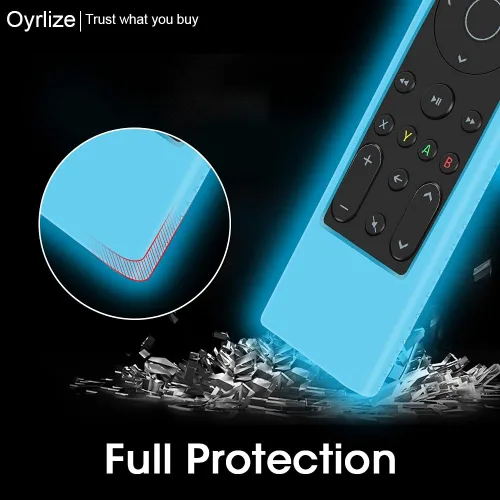 Vista 4 de Funda protectora de silicona para control remoto de juegos PDP Xbox Series XS Xbox One, Xbox, funda a prueba de golpes para PDP Xbox One Remote