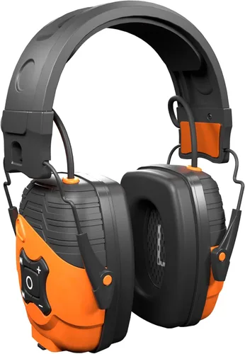 ISOtunes LINK Bluetooth Earmuff – Ear Protection Headphones for Work, Mowing, & Construction, 25 NRR OSHA Approved Headphones