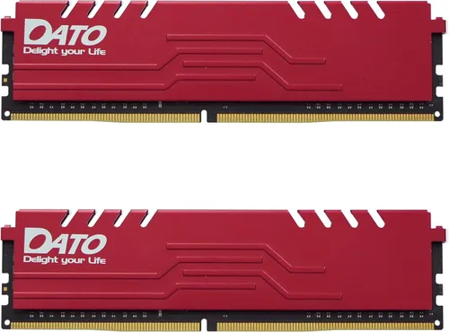 Vista 7 de DATO 16GB RAM (8GBx2), DDR4 3200MHz con disipador de calor, PC4-25600 CL16 1.35V 288-Pin Non-ECC UDIMM, módulo de memoria de escritorio para gaming