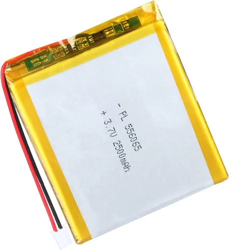 Vista 53 de 802030 Batería Lipo de 3.7V 400mAh 802030 Juego de Batería de Polímero de Litio Recargable con Conector JST PH2.0mm para Dispositivo Electrónico