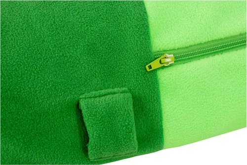 Vista 5 de DAZCOS Mochila de cosplay con bolsa verde para disfraz de anime (verde)