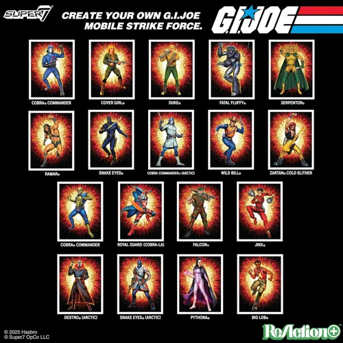 Vista 5 de Super7 G.I. Joe Reacción+ Ola 05 (Película) - Destro Ártico (Película) Figura de Acción