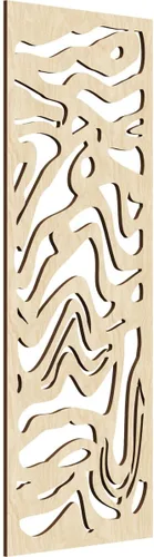 Vista 111 de Ekena Millwork WALW10X25X0375NFDRO Northfield Paneles de pared decorativos de madera con calado, 9 3/8 pulgadas de ancho x 24 3/8 pulgadas de alto