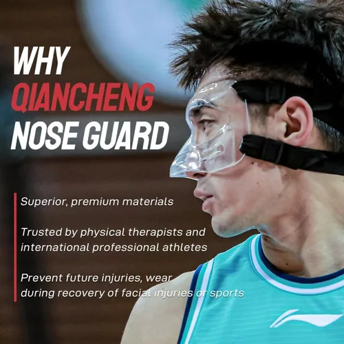 Vista 4 de QianCheng Protector de nariz con acolchado de silicona LX