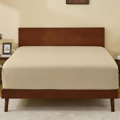 Vista 13 de GOKOTTA - Sábana bajera individual de bolsillo profundo, tamaño individual, de 15 pulgadas, con correas elásticas en las esquinas - Microfibra